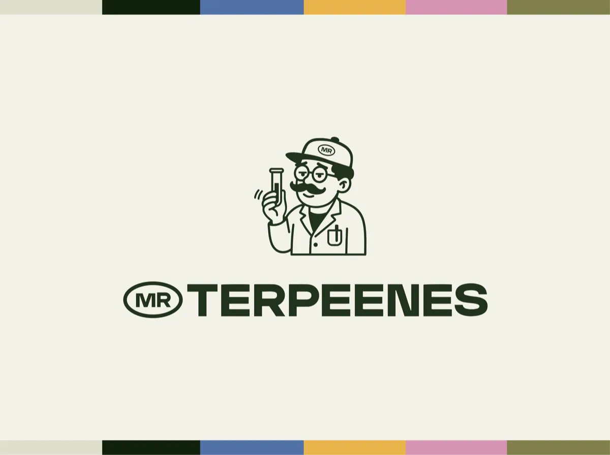 Mr Terpeenes — logo and brand identity